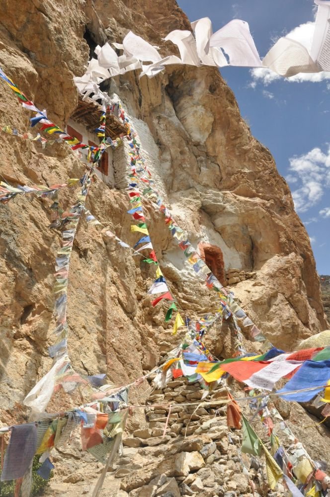 Maisons troglodytes ladakis