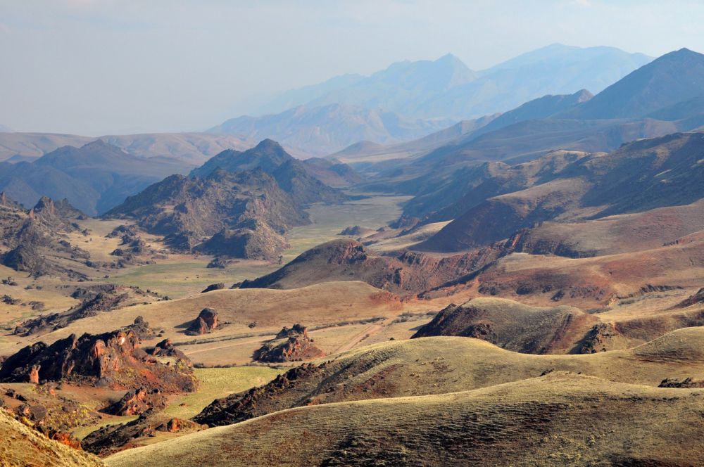 Contreforts de la cordillère des Andes, Argentine