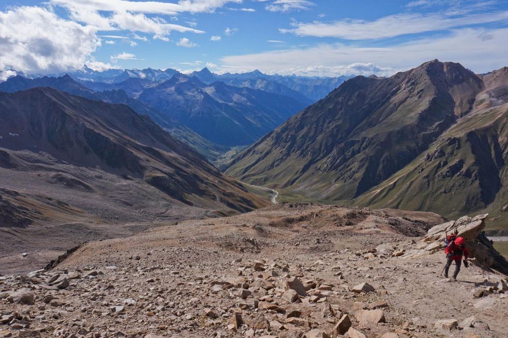 Grand trek autour du mont Elbrouz