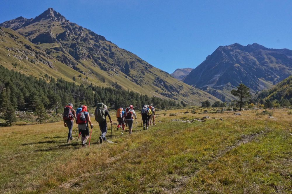 Grand trek autour du mont Elbrouz