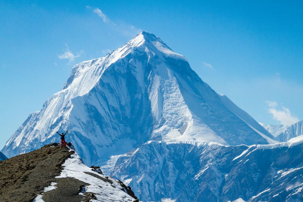 Le Daulaghiri, dernier 8000m du trek - Népal