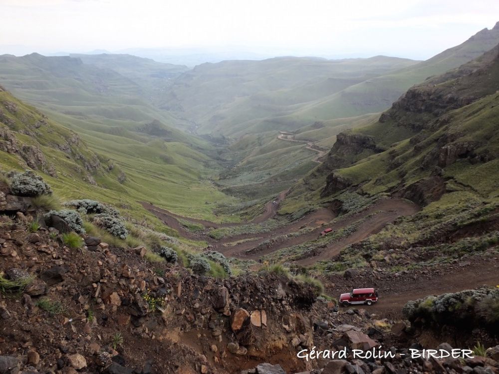 Route du Sani Pass Afrique du Sud