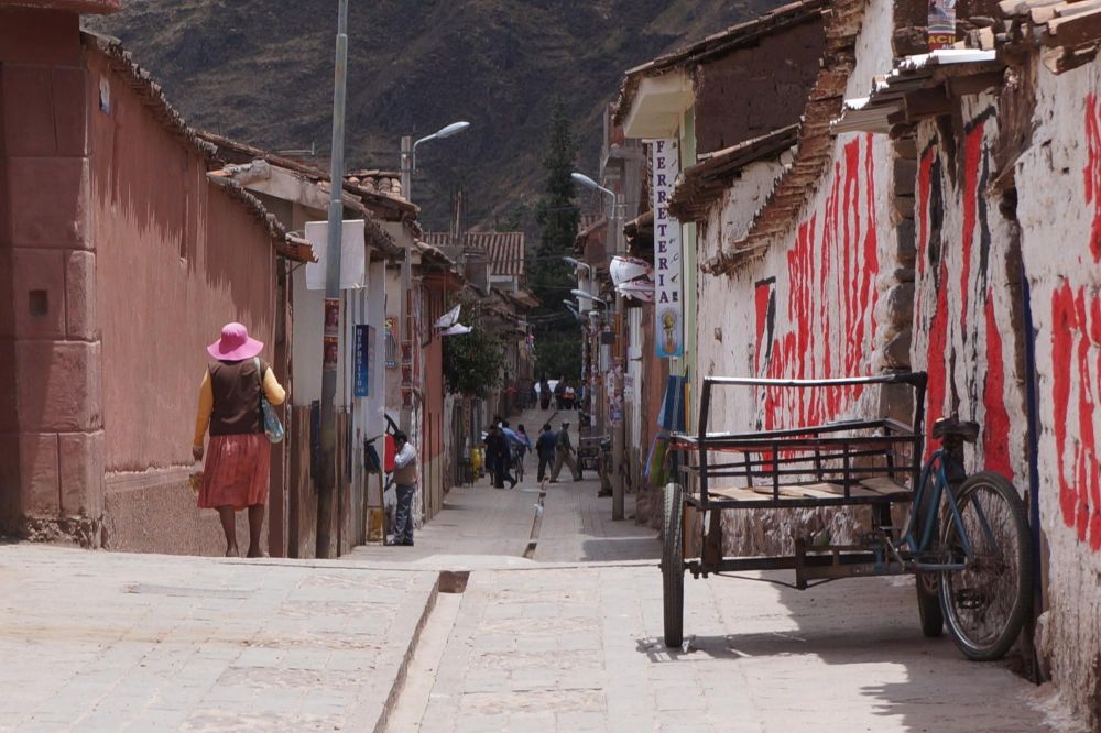 rue de Pisac, vallée sacrée, Pérou