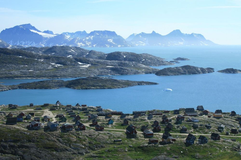 Village de Kunemiut au Groenland