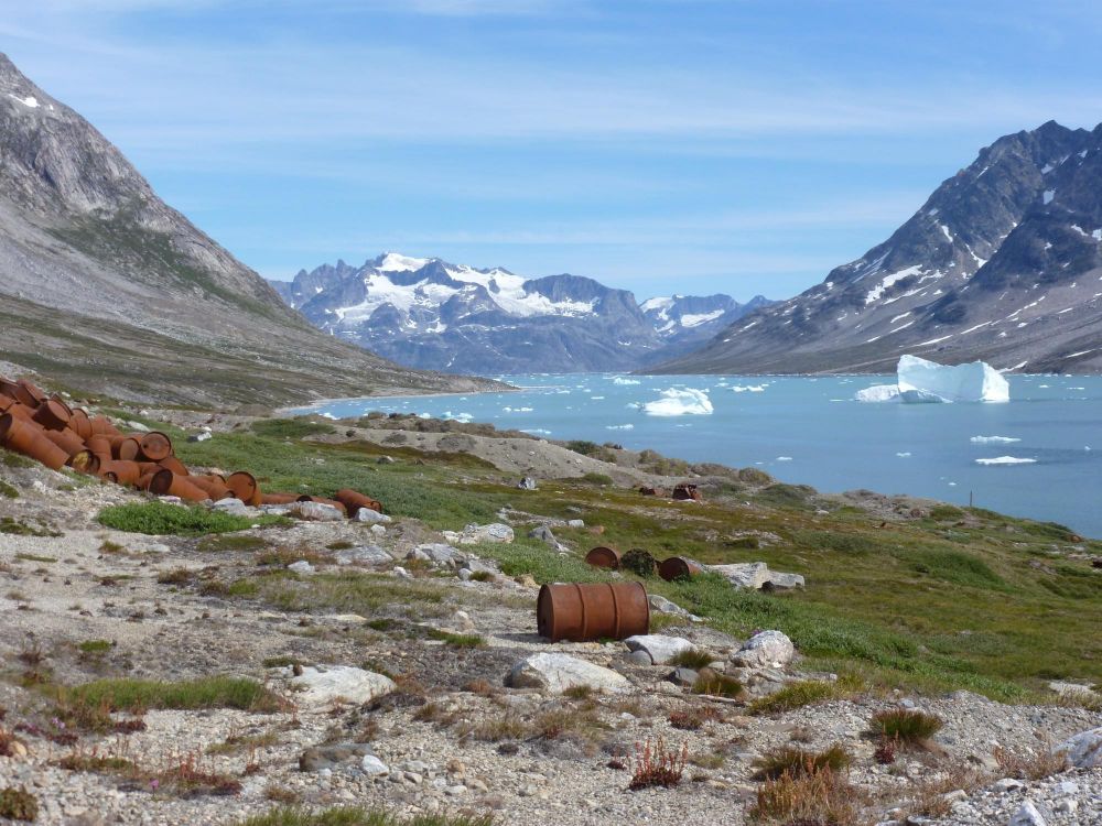 Ancienne base d'Ikateq au Groenland