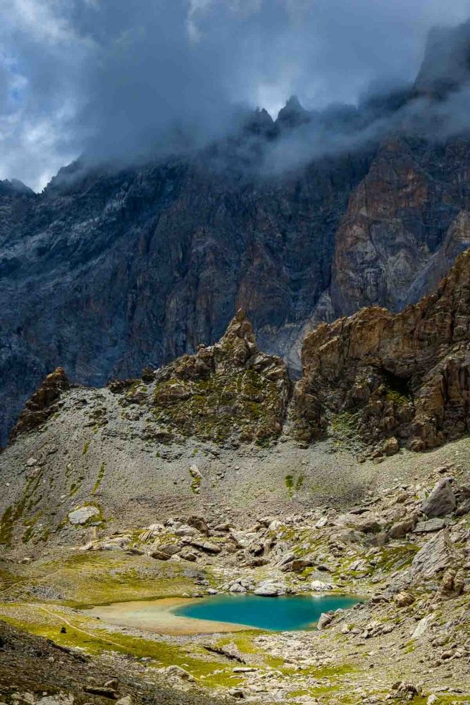 Lac isolé lors d'une randonée en Haute Ubaye