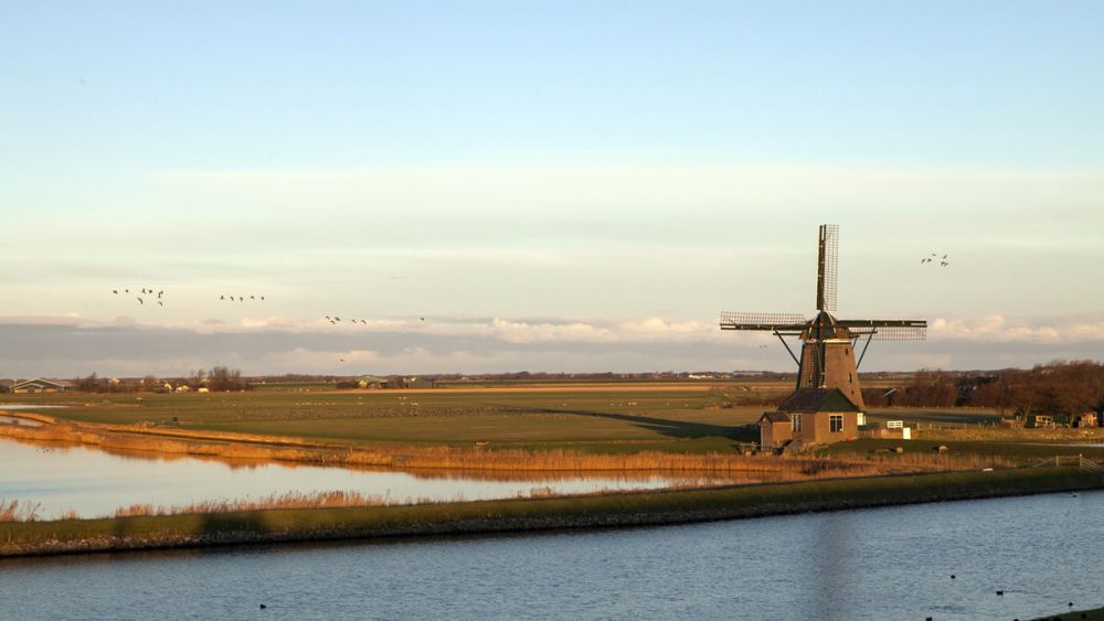 Moulin Krassekeet île Texel Pays-Bas