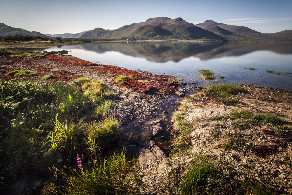 Paysage Loch na Keal Mull Ecosse