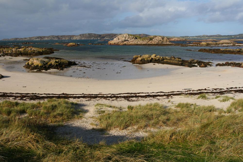 Paysage plage Mull Ecosse