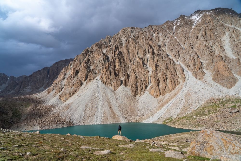 Les lacs sont omniprésents durant notre traversée