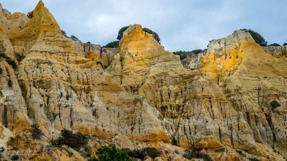 Les falaises de l'Asperillo