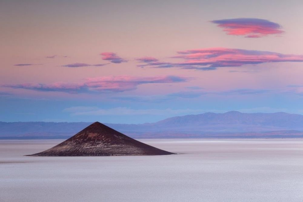 Vue sur le Salar de Arizaro avant l'arrivée sur la Puna de Atacama