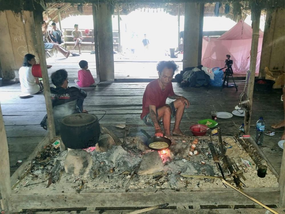 âtre dans l'Uma Mentawai