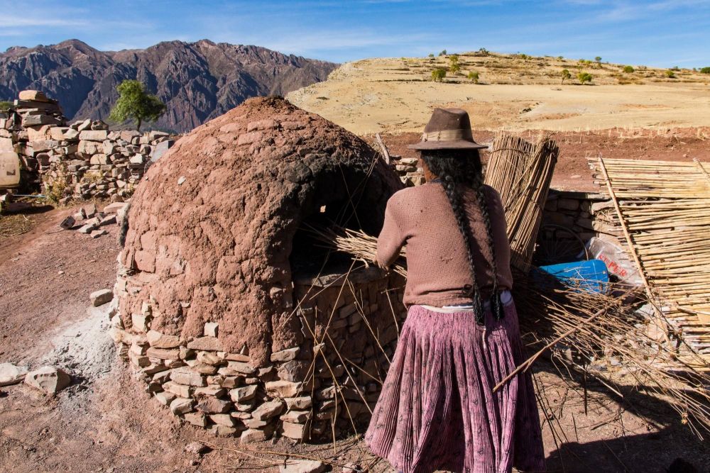 Four traditionnel dans la communauté de Tuni