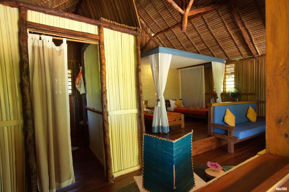 Ecolodge en face de Nosy Iranja nord Madagascar