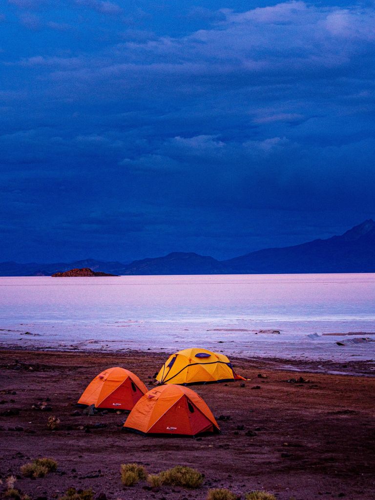 Notre bivouac hors du commun sur le Salar d'Uyuni