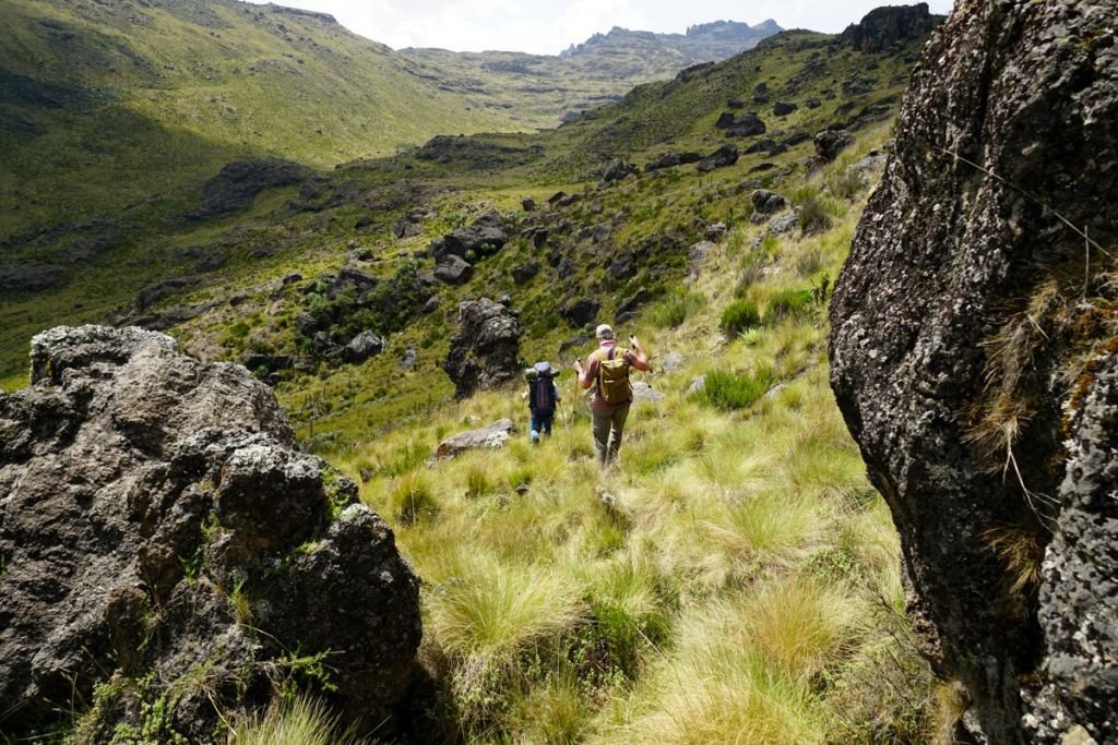 Trek au Mont Kenya